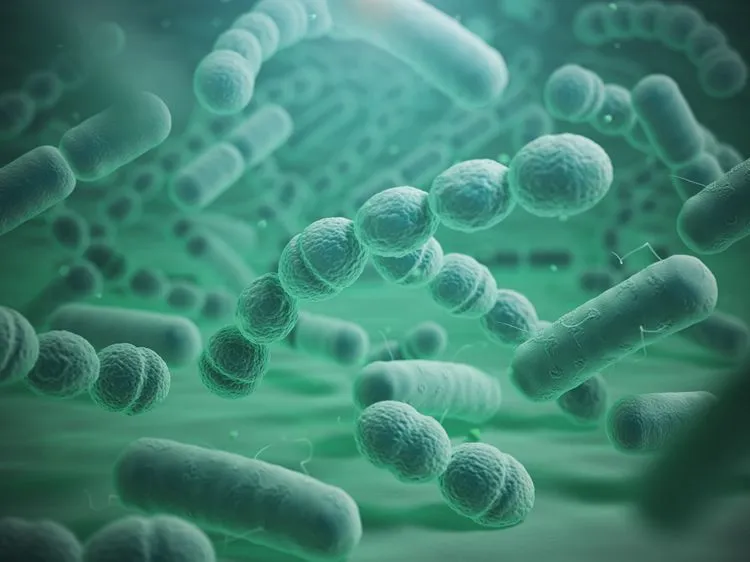 Microscopic view of gut bacteria — Akkermansia muciniphila is a keystone species in the human gut microbiome